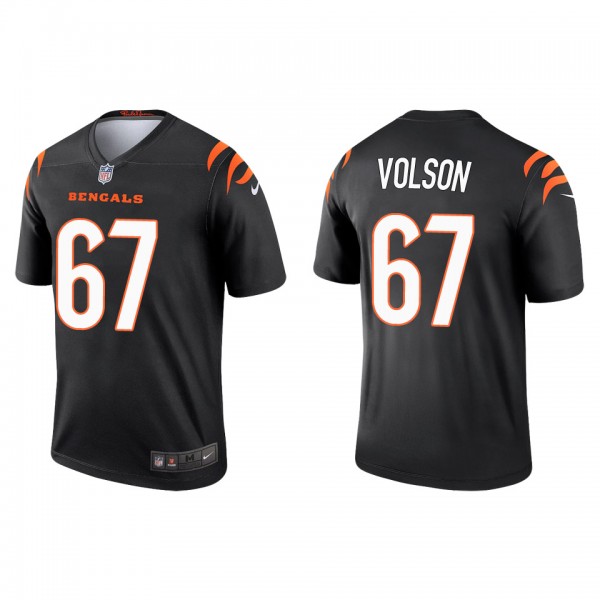 Men's Cincinnati Bengals Cordell Volson Black 2022...