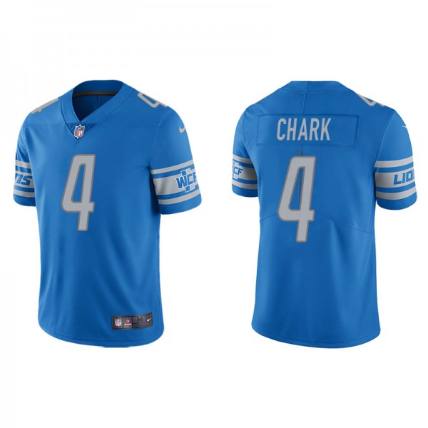 Men's Detroit Lions D.J. Chark Light Blue Vapor Li...