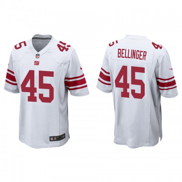 Men's New York Giants Daniel Bellinger White 2022 ...