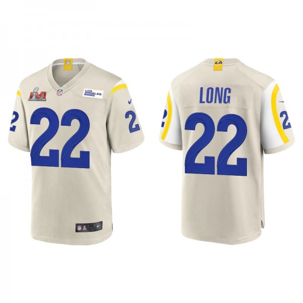 Men's Los Angeles Rams David Long Bone Super Bowl ...
