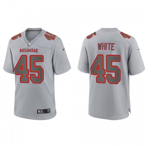 Men's Devin White Tampa Bay Buccaneers Gray Atmosp...