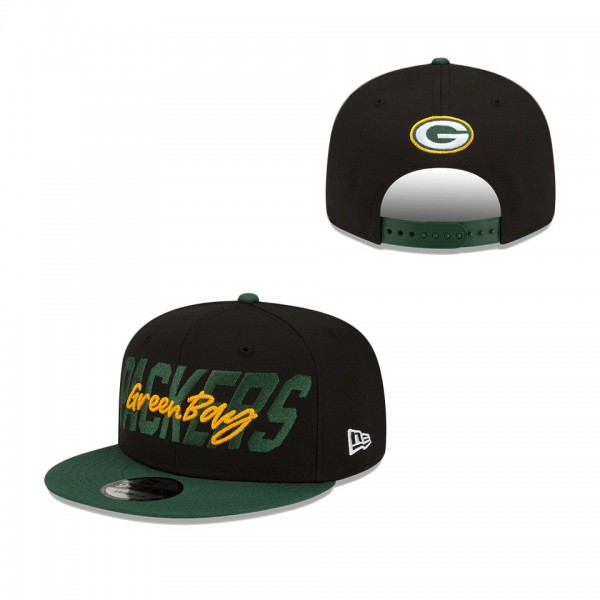 Men's Green Bay Packers New Era Black Green 2022 N...