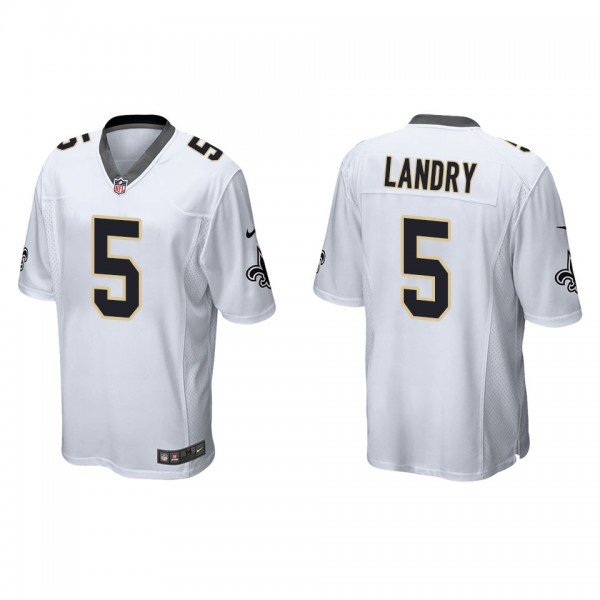 Men's New Orleans Saints Jarvis Landry White Game ...