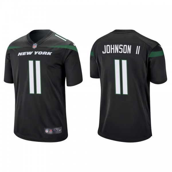 Men's New York Jets Jermaine Johnson II Black 2022...