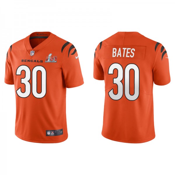 Men's Cincinnati Bengals Jessie Bates III Orange S...