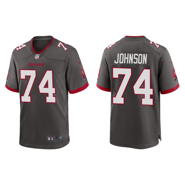 Johnson Buccaneers Pewter Alternate Game Jersey