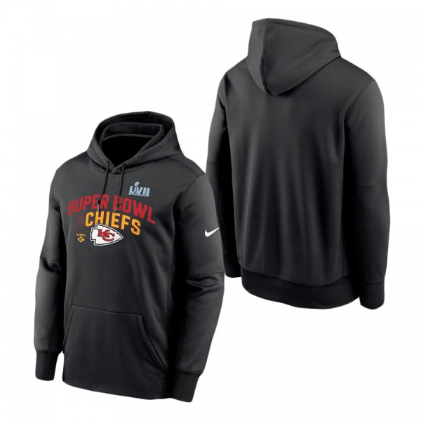 Men's Kansas City Chiefs Nike Black Super Bowl LVI...