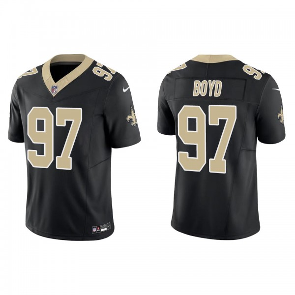 Men's Khristian Boyd New Orleans Saints Black Vapo...