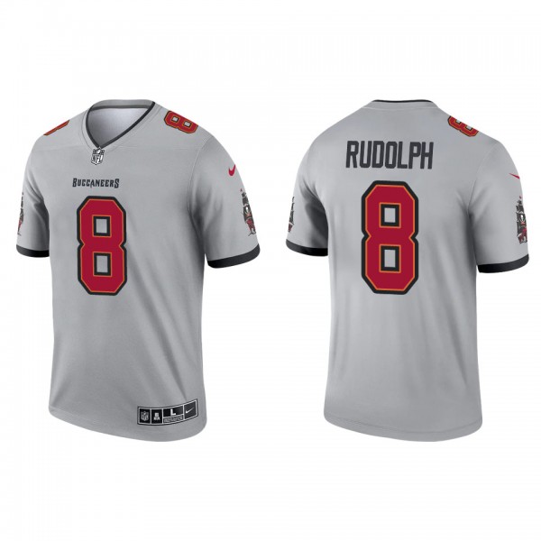 Men's Tampa Bay Buccaneers Kyle Rudolph Gray Inver...