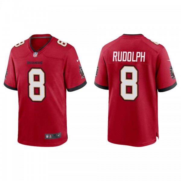 Men's Tampa Bay Buccaneers Kyle Rudolph Red Game J...