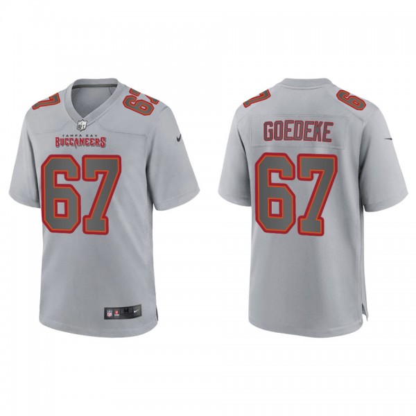 Men's Luke Goedeke Tampa Bay Buccaneers Gray Atmos...