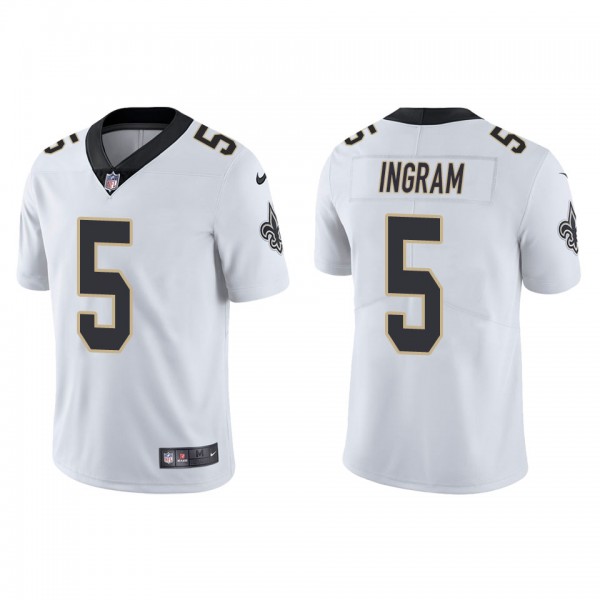 Men's New Orleans Saints Mark Ingram White Vapor L...