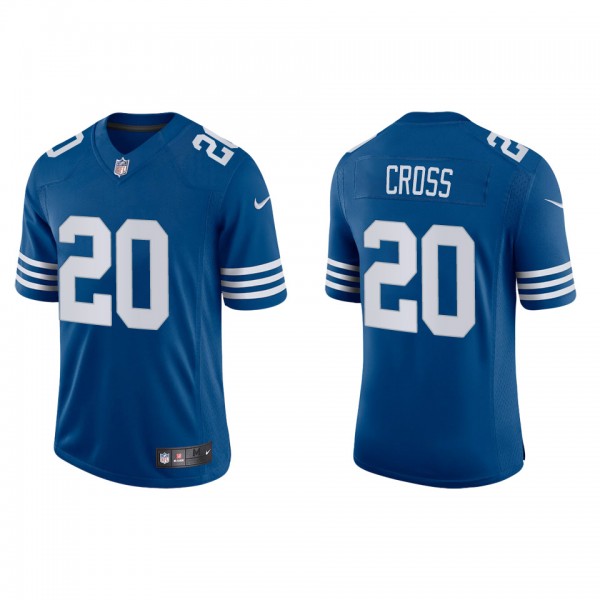 Men's Indianapolis Colts Nick Cross Royal 2022 NFL...