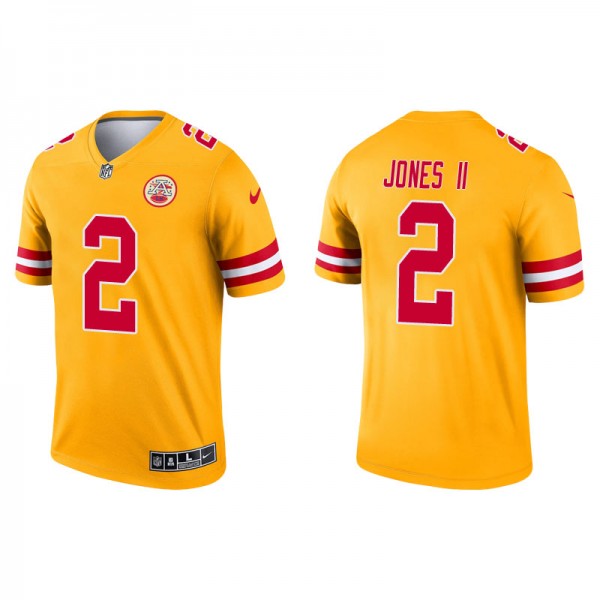 Men's Kansas City Chiefs Ronald Jones II Yellow In...