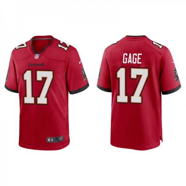 Men's Tampa Bay Buccaneers Russell Gage Red Game J...