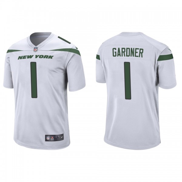 Men's New York Jets Sauce Gardner White 2022 NFL D...