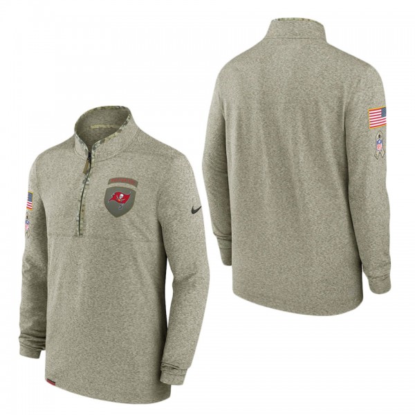 Men's Tampa Bay Buccaneers Olive 2022 Salute to Se...