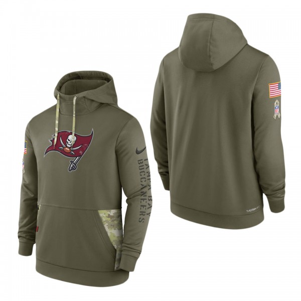 Men's Tampa Bay Buccaneers Olive 2022 Salute to Se...