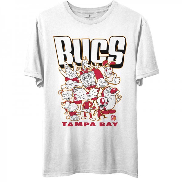 Men's Tampa Bay Buccaneers Junk Food White NFL x N...