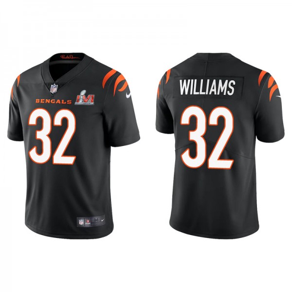 Men's Cincinnati Bengals Trayveon Williams Black S...