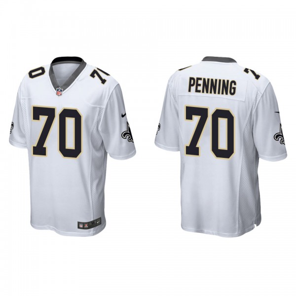 Men's New Orleans Saints Trevor Penning White 2022...