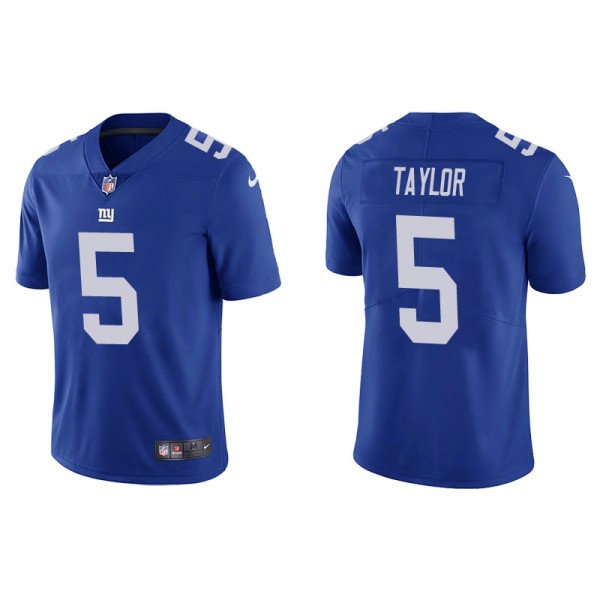 Men's New York Giants Tyrod Taylor Blue Vapor Limi...