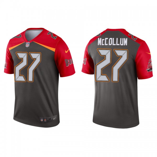 Men's Tampa Bay Buccaneers Zyon McCollum Pewter 20...