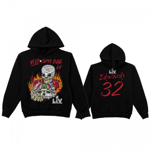 Buccaneers Mike Edwards Black Super Bowl LV Halftime Show The Weeknd x Warren Lotas XO Hoodie