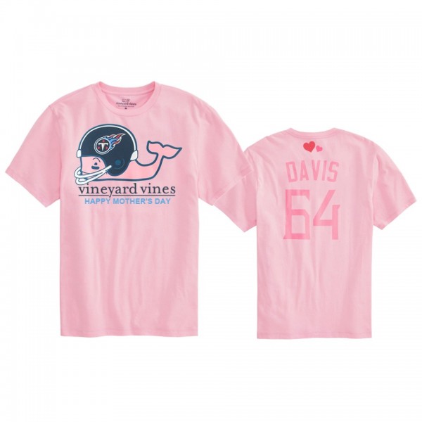 Women's Tennessee Titans Nate Davis Pink Mother's ...