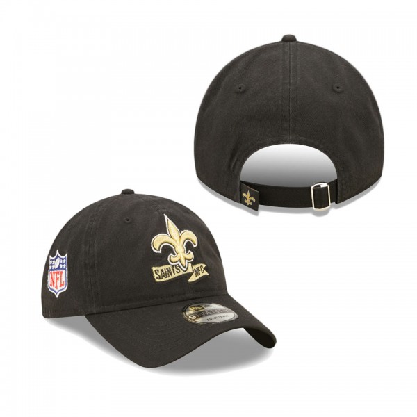 Men's New Orleans Saints Black OTC 2022 Sideline 9...