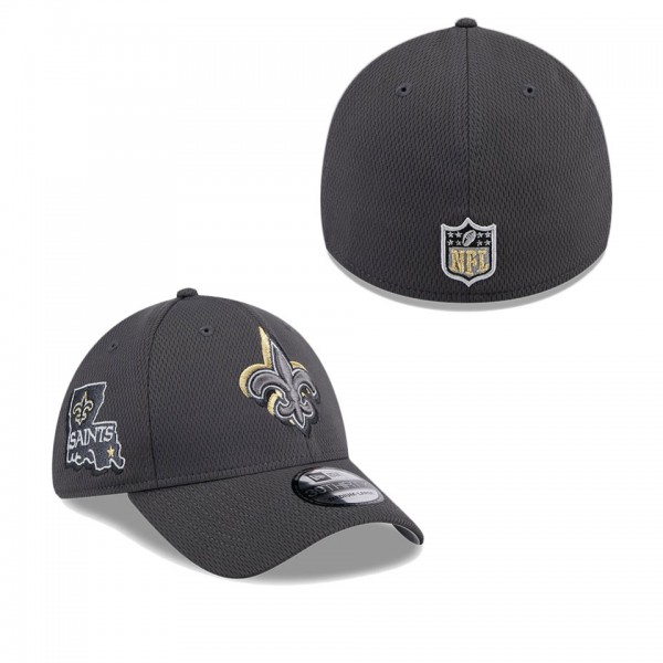 Men's New Orleans Saints Graphite 2024 NFL Draft 3...