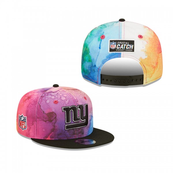 Men's New York Giants Pink Black 2022 NFL Crucial ...