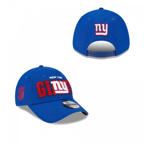 Men's New York Giants Royal 2023 NFL Draft 9FORTY ...