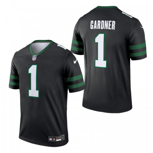 Men's New York Jets Ahmad Sauce Gardner Legacy Bla...