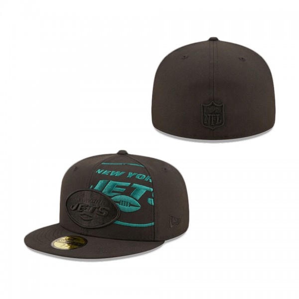 New York Jets Logo Feature 59FIFTY Fitted Hat