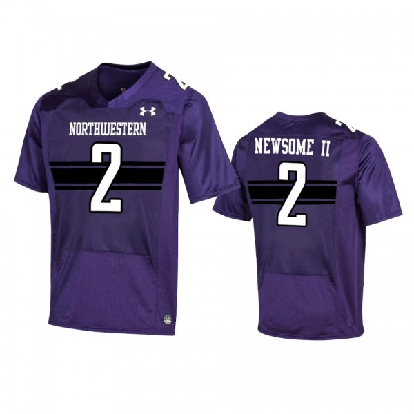 Northwestern Wildcats Greg Newsome II Purple Repli...