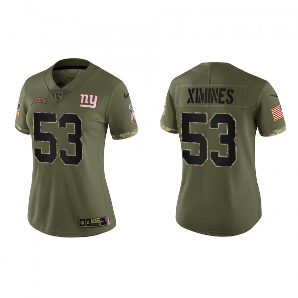 Oshane Ximines Women's New York Giants Olive 2022 ...