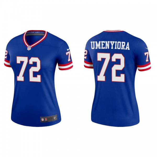 Osi Umenyiora Women's Giants Royal Classic Legend ...