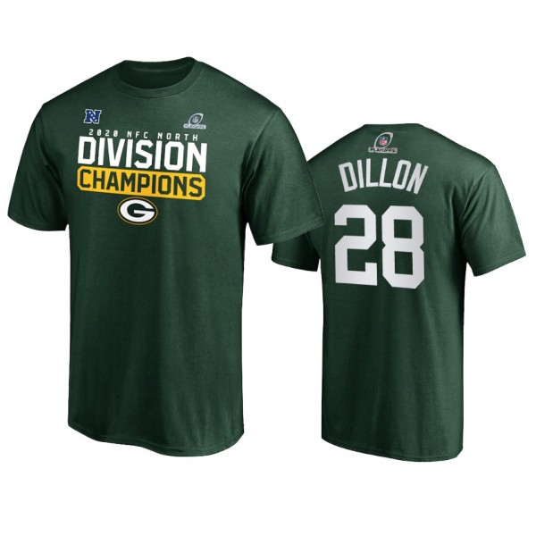 Green Bay Packers A.J. Dillon Green 2020 NFC North...