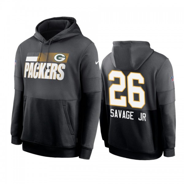 Green Bay Packers Darnell Savage Jr. Charcoal Blac...