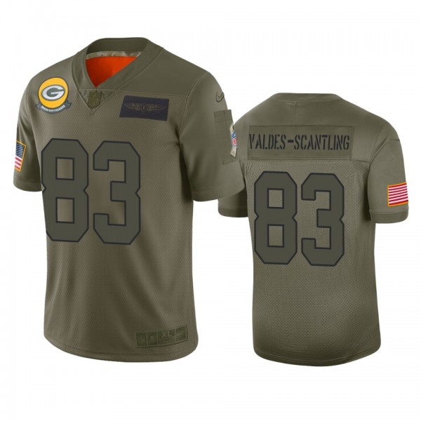 Green Bay Packers Marquez Valdes-Scantling Camo 20...
