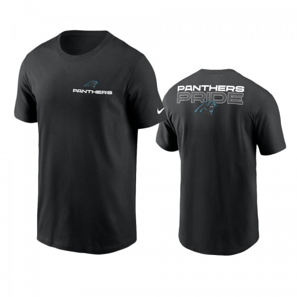 Carolina Panthers Black Local Phrase T-Shirt