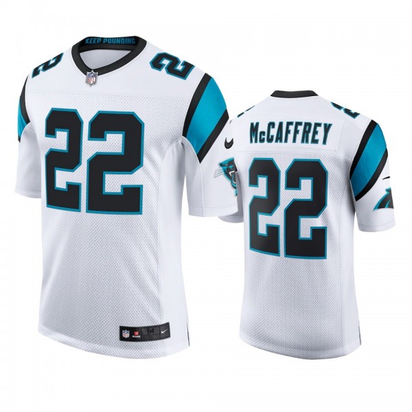 Carolina Panthers Christian McCaffrey White Vapor ...