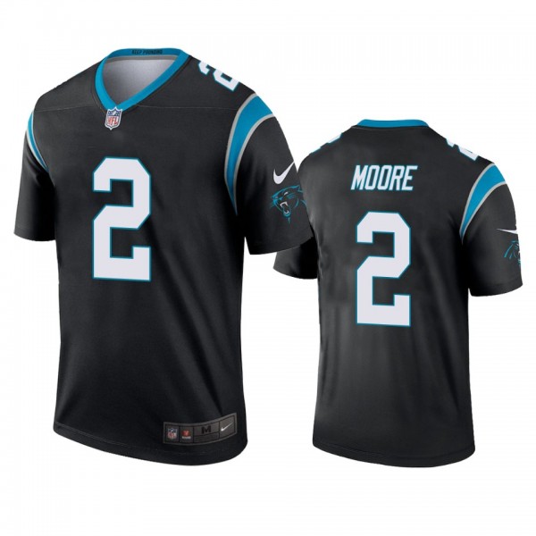 Carolina Panthers D.J. Moore Black Legend Jersey