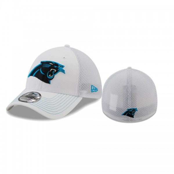 Carolina Panthers White Team Neo 39THIRTY Flex Hat