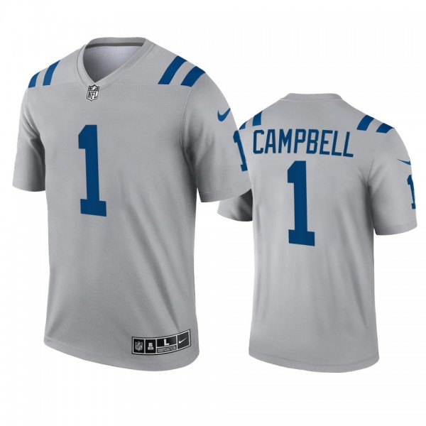 Indianapolis Colts Parris Campbell Gray 2021 Inver...
