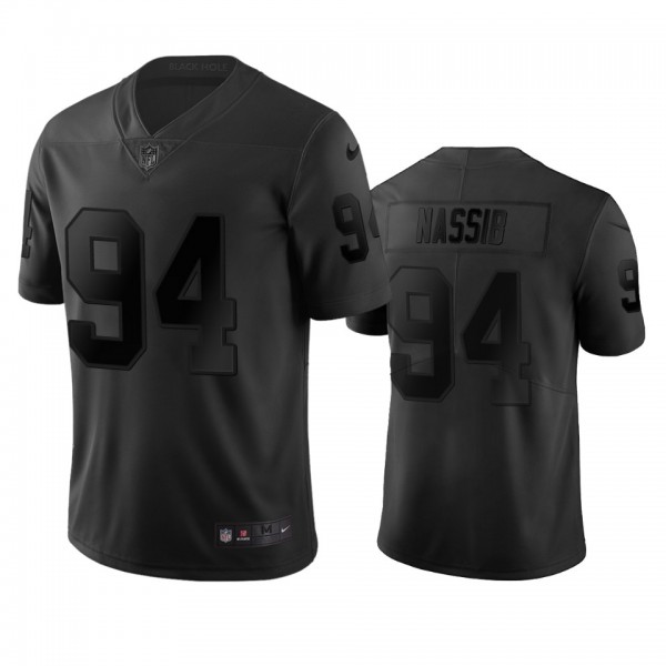 Las Vegas Raiders Carl Nassib Black City Edition V...