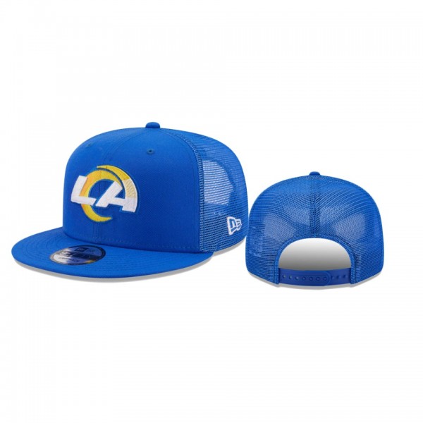 Los Angeles Rams Royal Classic Trucker 9FIFTY Snap...