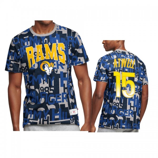 Los Angeles Rams Tutu Atwell Royal All Over Print ...