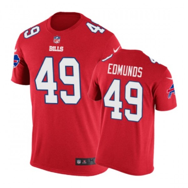 Buffalo Bills #49 Tremaine Edmunds Color Rush Nike...